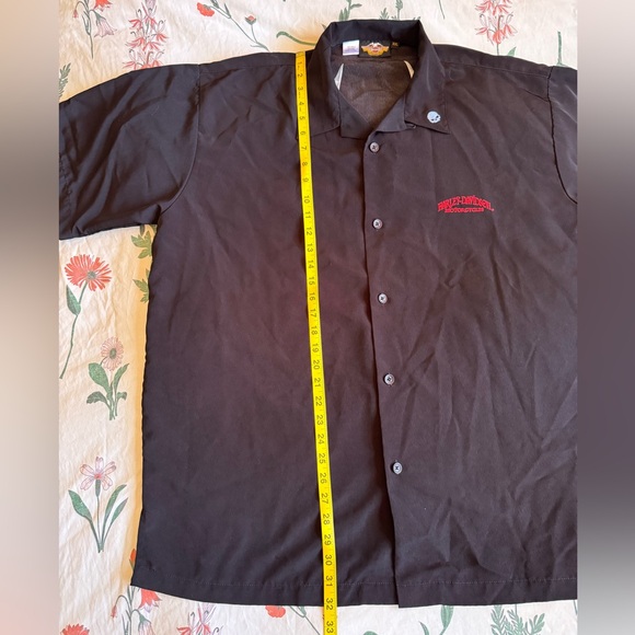Harley Davidson Short Sleeve Button Up - Picture 6 of 6